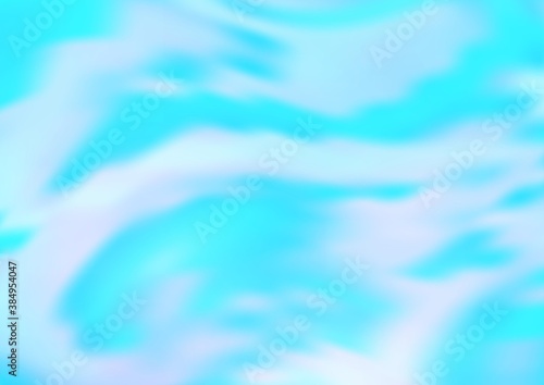 Light BLUE vector blurred bright pattern.