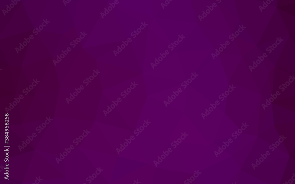Light Purple vector low poly layout.