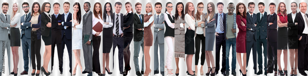 panoramic collage of groups of successful employees. panoramic collage of groups of successful employees.