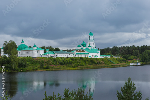 The Svirsky monastery in the village of Old Sloboda - Russia photo