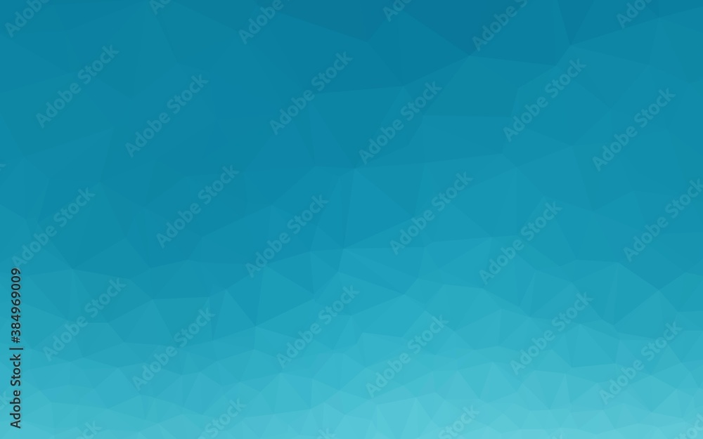 Light BLUE vector abstract polygonal cover. Light BLUE vector abstract polygonal cover.