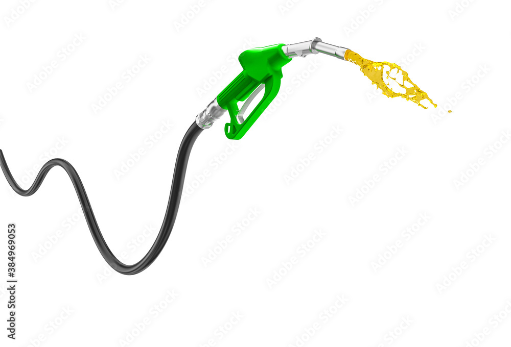 petrol pump isolated on white petrol pump isolated on white