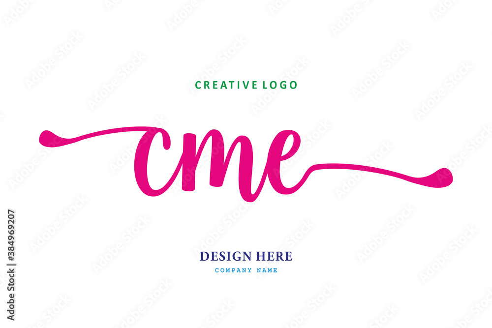 simple CME letter arrangement logo is easy to understand, simple and authoritative simple CME letter arrangement logo is easy to understand, simple and authoritative