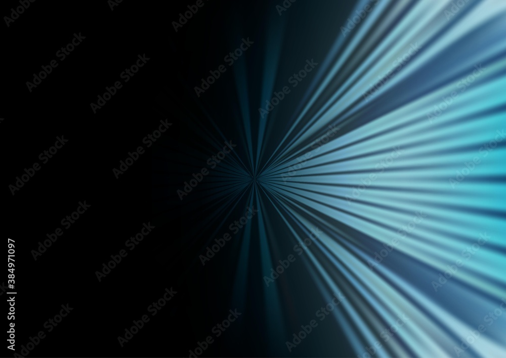 Fototapeta premium Dark BLUE vector texture with colored lines.