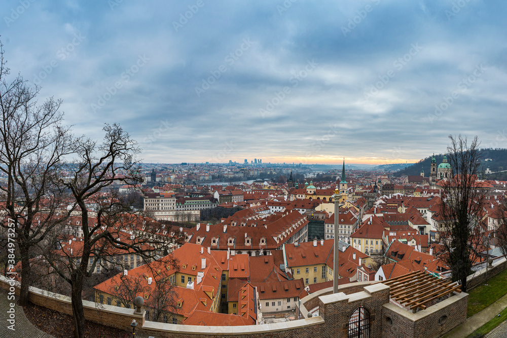 Obraz premium Prag - Altstadt, Hauptstadt von Tschechien