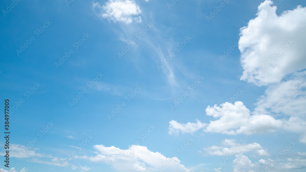 Fototapeta premium clear blue sky background,clouds with background.