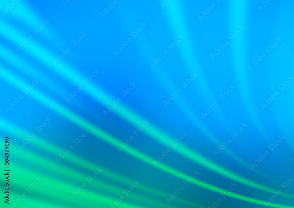 Light Blue, Green vector blurred shine abstract template. Light Blue, Green vector blurred shine abstract template.