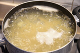 Boiling Pasta in the Pot