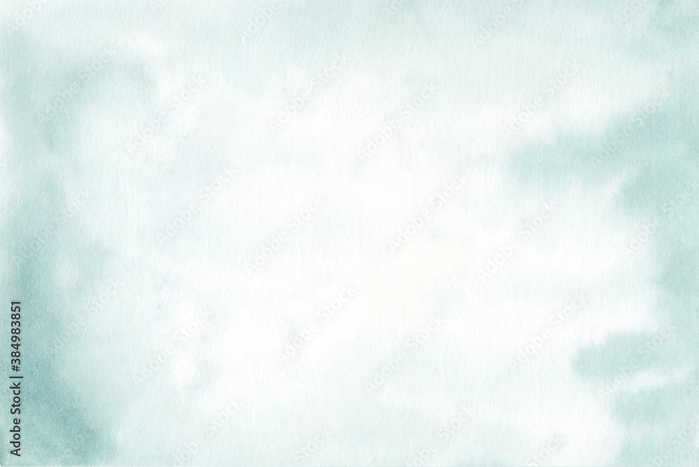 Hand drawn watercolor texture. Abstract background. Handpainted clipart.