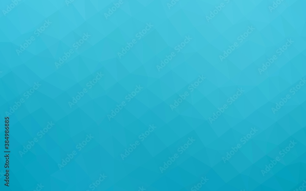 Light BLUE vector polygon abstract layout. Light BLUE vector polygon abstract layout.