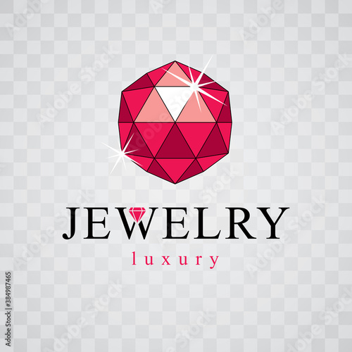 Vector elegant sparkling ge...