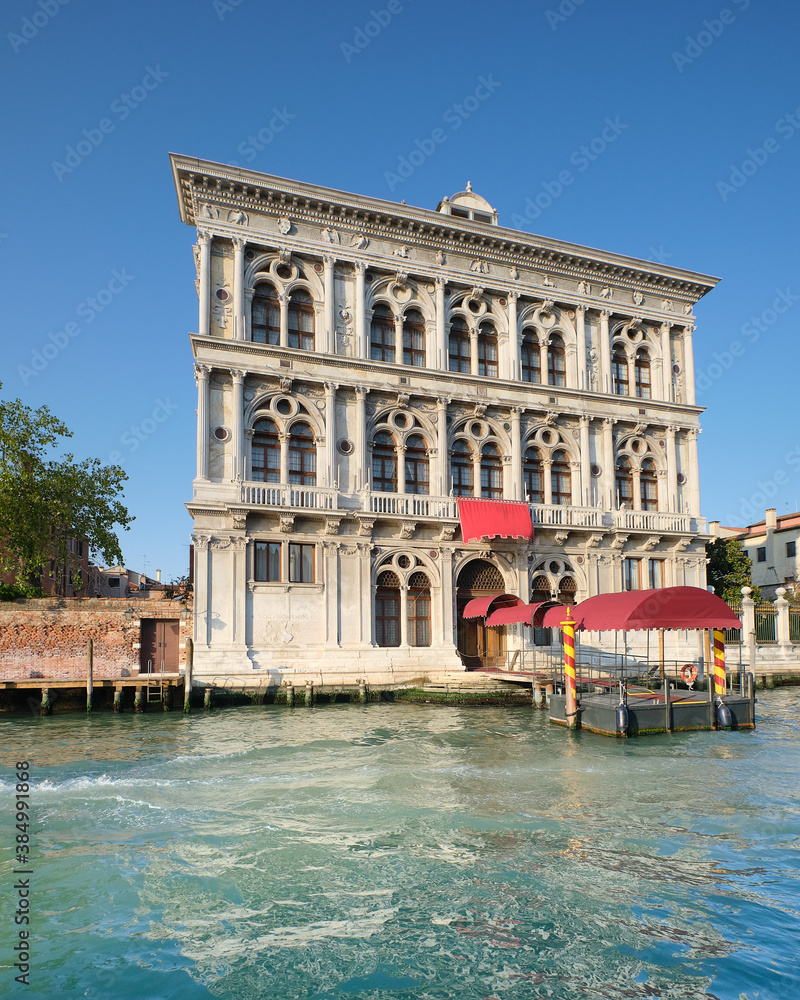 Historic house by Grand Canal in Venice, Italy