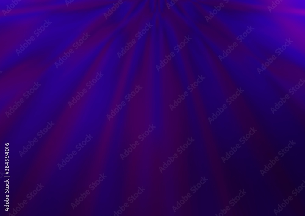 Fototapeta premium Dark Purple vector blurred shine abstract template.
