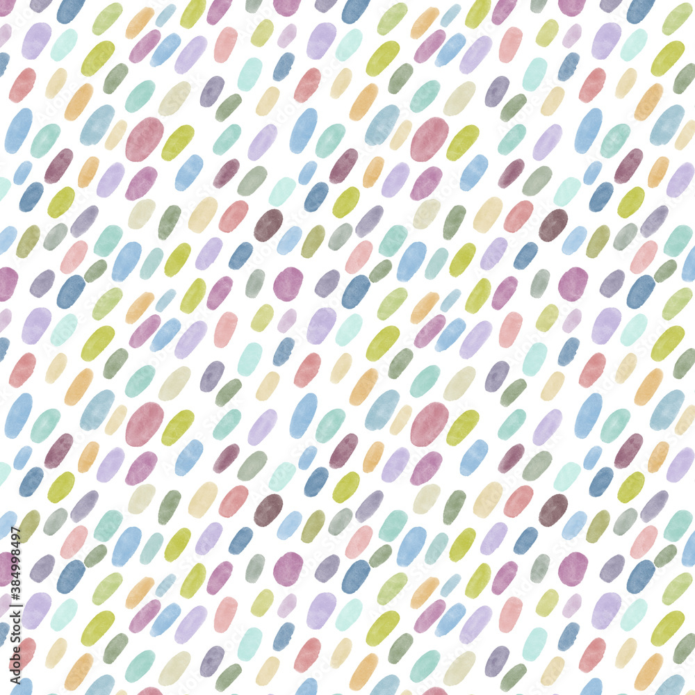 Seamless pattern. Watercolor stains on a white background. Cute illustration for the decor and design of posters, postcards, prints, stickers, invitations, textiles and stationery. Seamless pattern. Watercolor stains on a white background. Cute illustration for the decor and design of posters, postcards, prints, stickers, invitations, textiles and stationery.