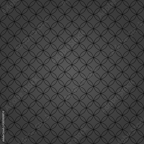 Seamless vector ornament in arabian style. Geometric abstract background. Pattern for wallpapers and backgrounds