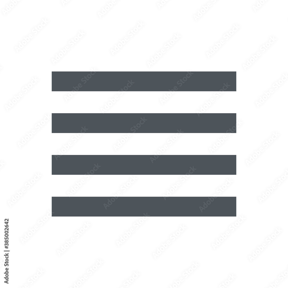 Mobile app menu icon. vector flat design. Mobile app menu icon. vector flat design.