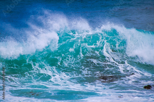 Waves, Walker Bay Nature Reserve, Gansbaai, Western Cape, Atlantic Ocean, South Africa, Africa