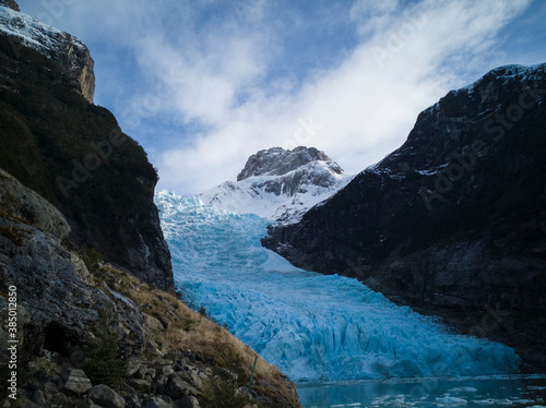 Glaciar Balmaceda y Serrano, Patagonia, Chile photo