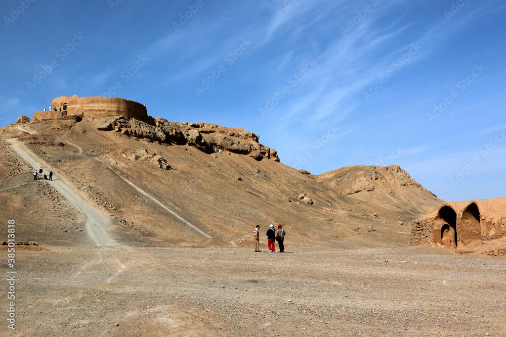 Turm des Schweigens in Yazd