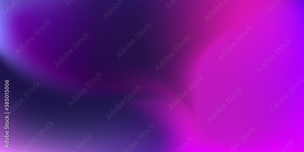 Beautiful magenta and purple gradient background. Abstract Blurred pink violet colorful backdrop. Vector illustration for your graphic design, banner, poster, card or website