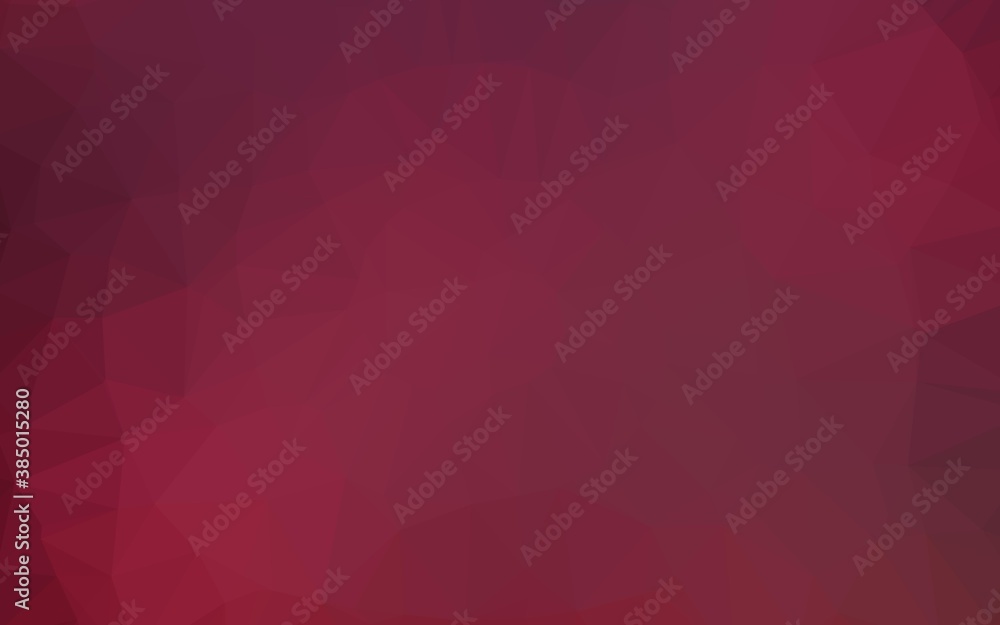 Dark Pink vector polygonal pattern. Dark Pink vector polygonal pattern.