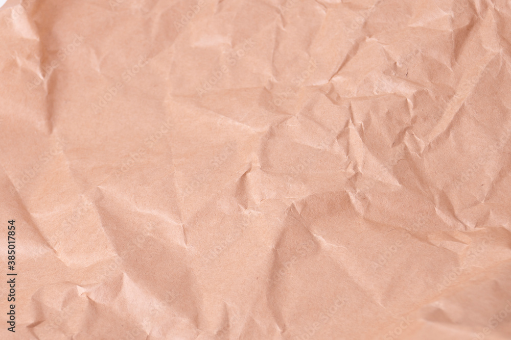 Fototapeta premium Beige kraft paper texture, Abstract background high resolution.