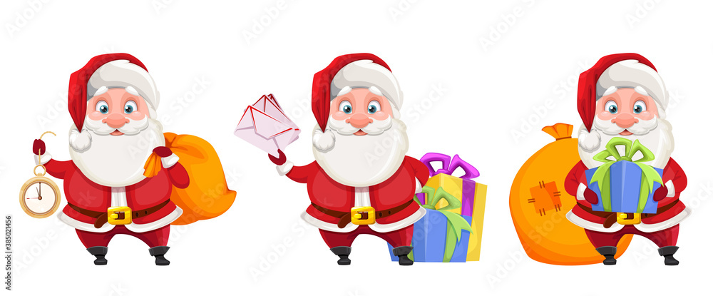 Merry Christmas and Happy New Year. Santa Claus