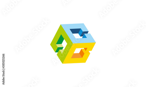 LETTER C 3D