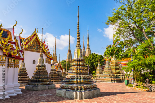 Wat Pho (Temple of the Reclining Buddha), Bangkok, Thailand photo