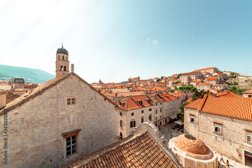 Picture of Dubrovnik from the wall