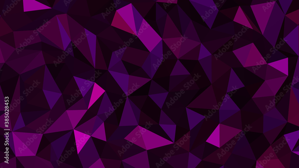 Obraz premium Web purple abstract background. Geometric vector illustration. Colorful 3D wallpaper.