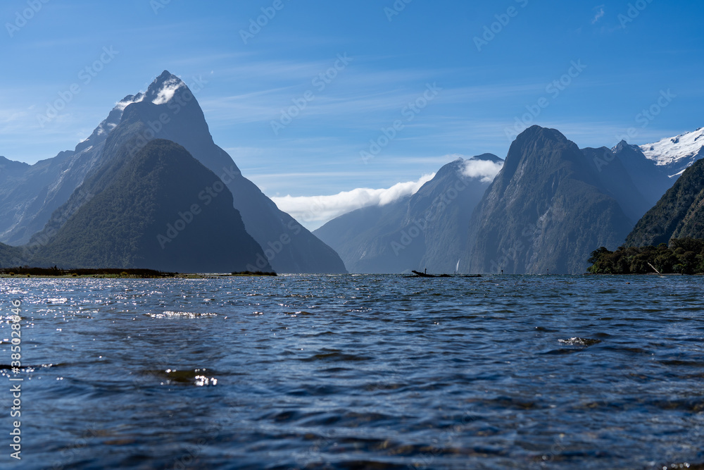 Milford Sound is a fiord in the southwest of New Zealand’s South Island. 
