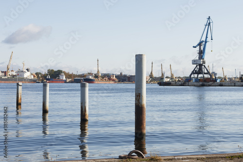 Riga North Port in Latvia.