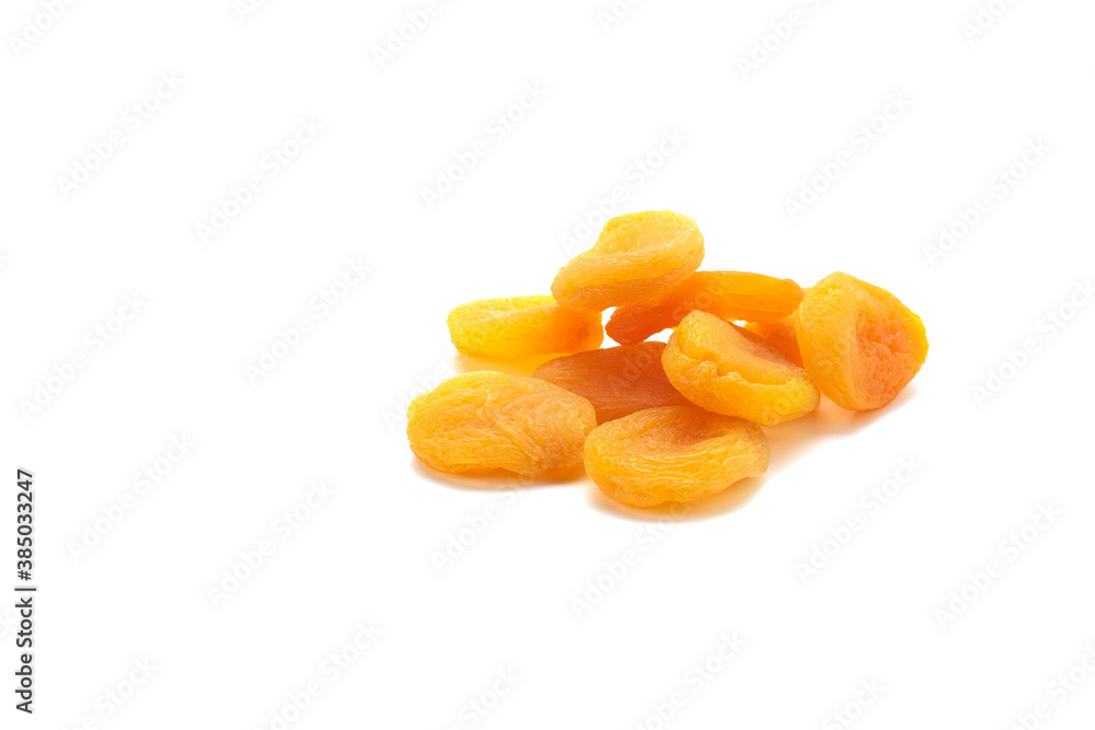 Dried apricot dried apricot on a white background Dried apricot dried apricot on a white background