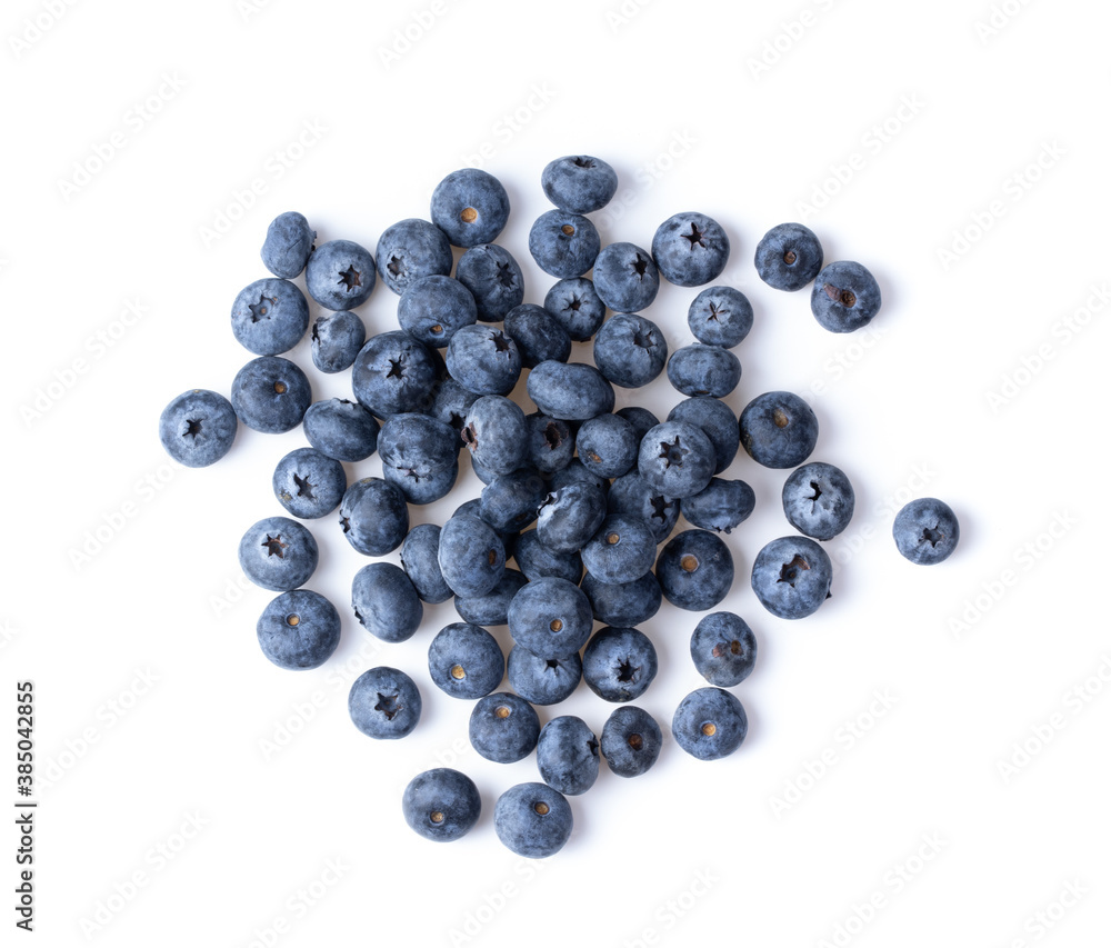 blueberries isolated on white background blueberries isolated on white background