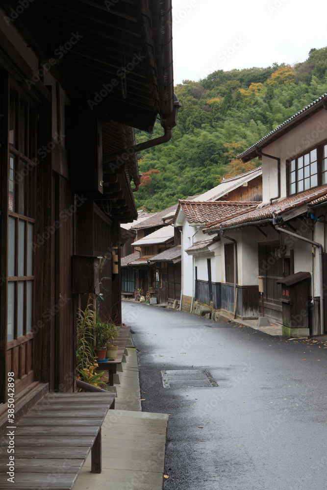 石見銀山の町並