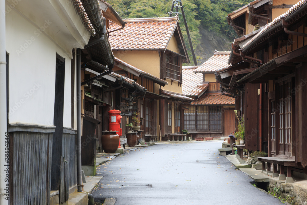石見銀山の町並
