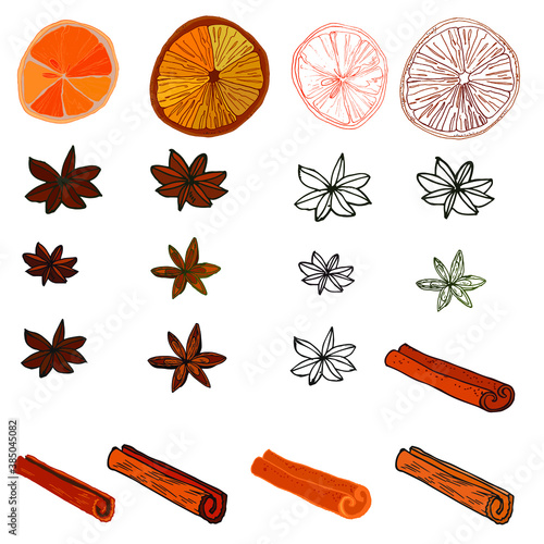 Orange background