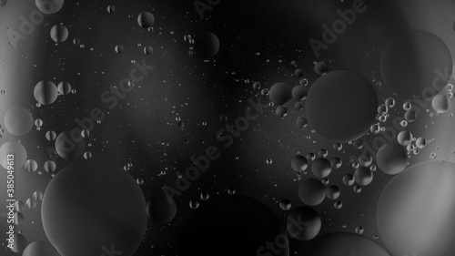 Abstract black and white background close-up.