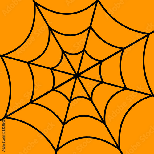halloween spider web vectror