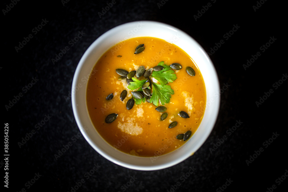 Soup with seeds Soup with seeds