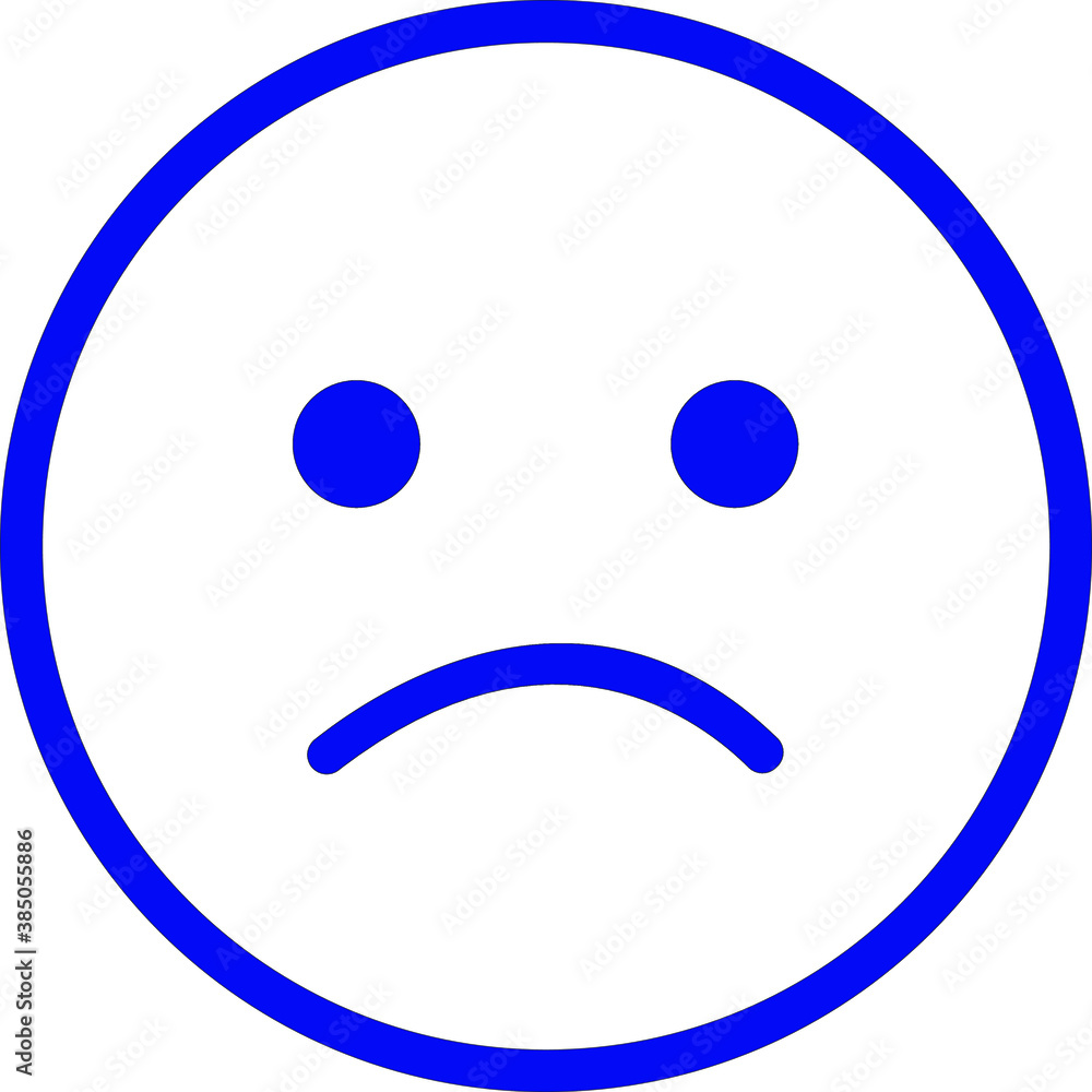 sad emoji icon sad emoji icon