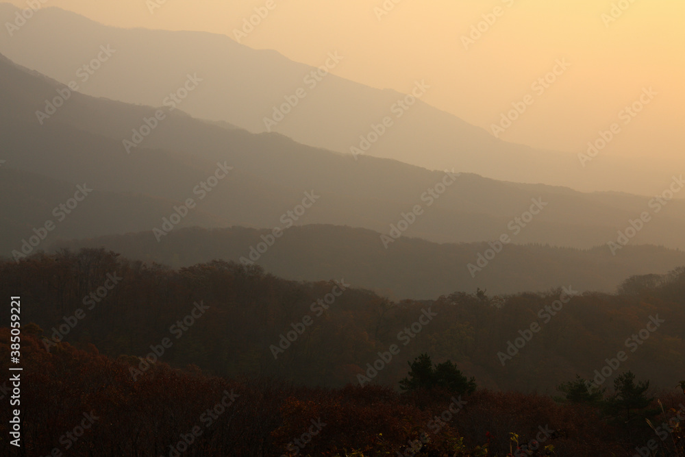 蒜山の日の出 蒜山の日の出