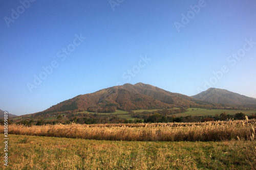 秋の蒜山