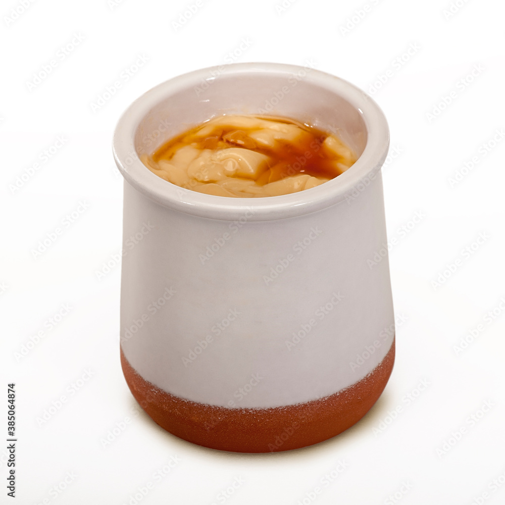 flan au touron flan au touron