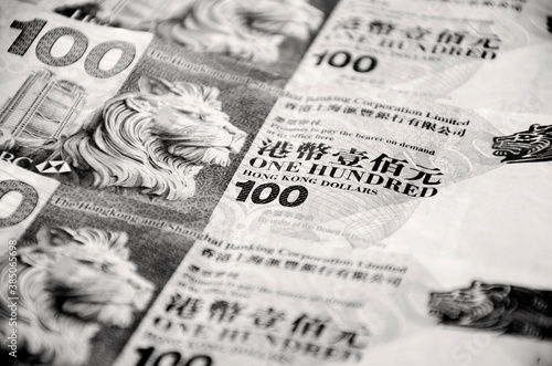 Hong Kong 100 Dollar Bills
