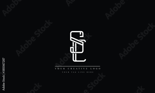 SC, CS, S, C Letter Logo Design with Creative Modern Trendy Typography