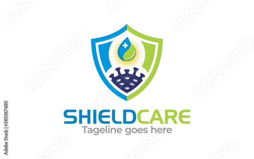 Illustration graphic vector of hand sanitizer logo design 1