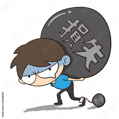 FXで損失を抱えた男