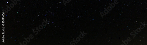 Picture of cloudless starry sky at nighttime at northern hemisphere